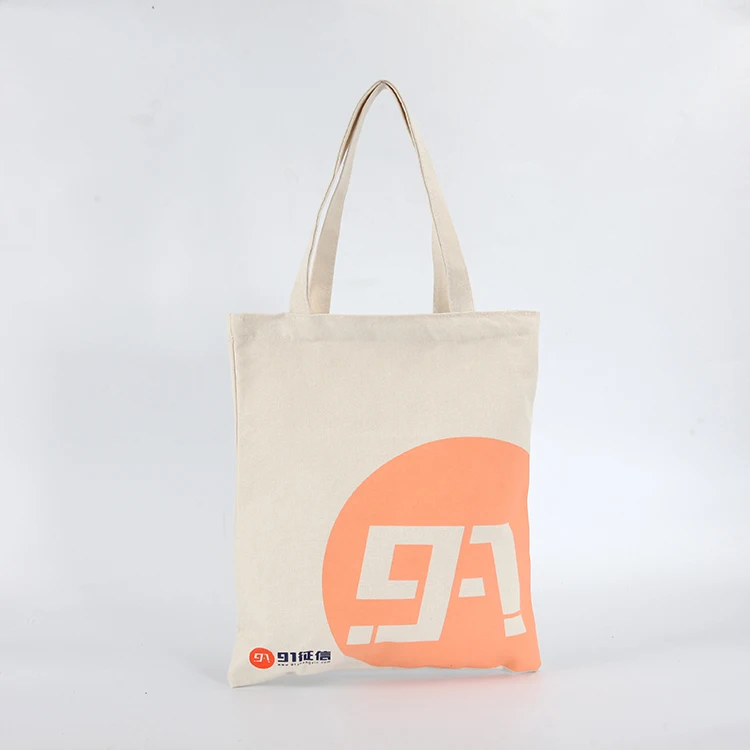 
custom design organic cotton bag print and cotton cloth carry bag 