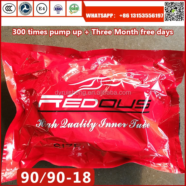 REDOUS Brand High quality motorcycle tyre tubes 90/90-18 90 90 18 inner tube