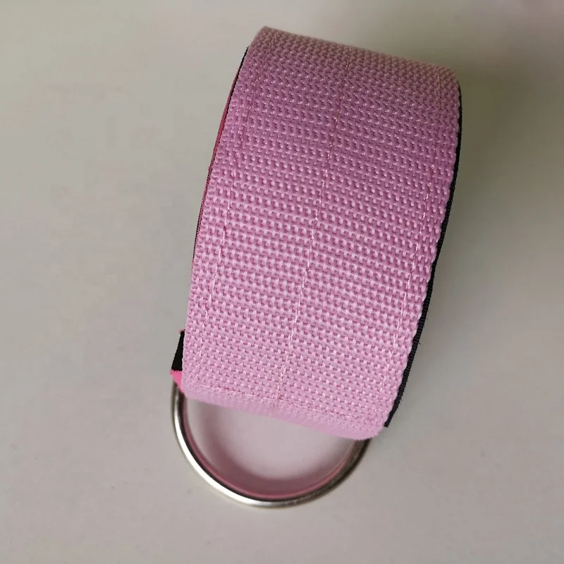 D-ring Adjustable ankle straps for cable machines