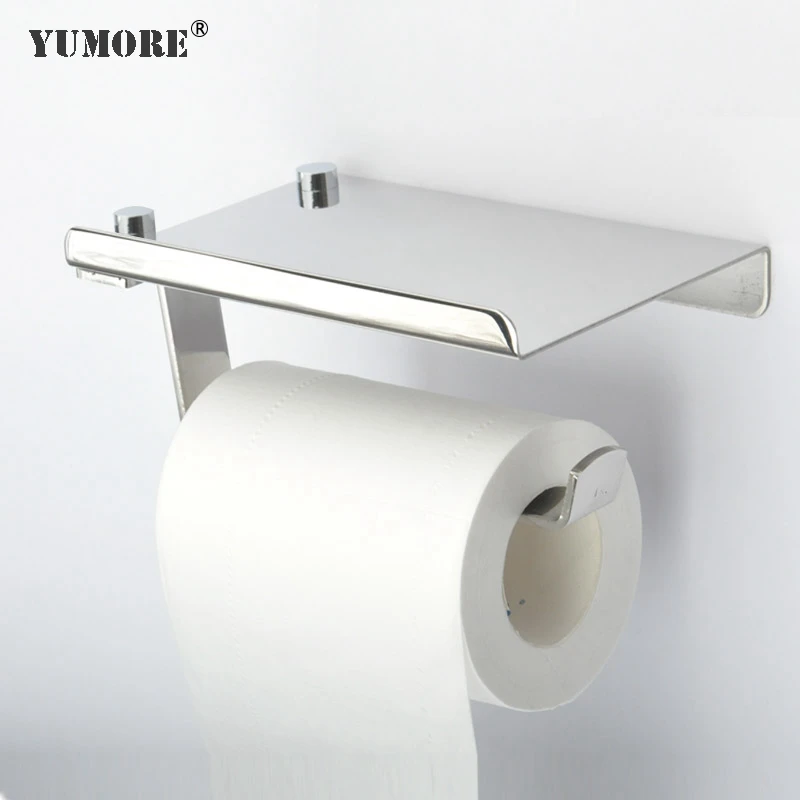 Residential home bathroom table top standing portable cool toilet tissue paper holder dispenser