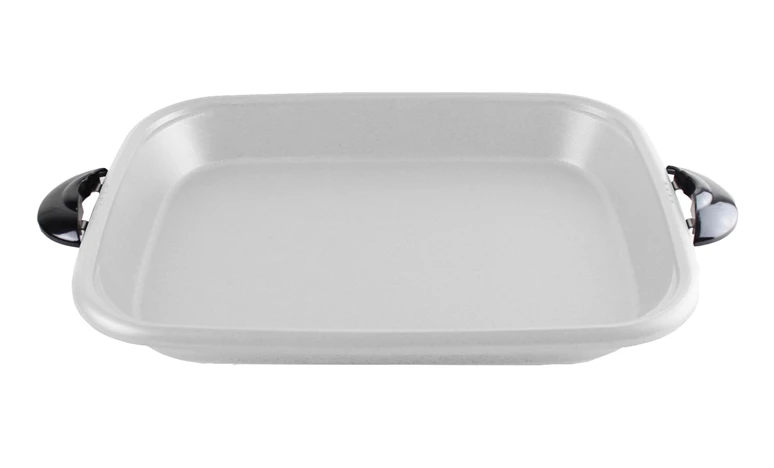 Electric double fry pan 2 changeable cooker pans