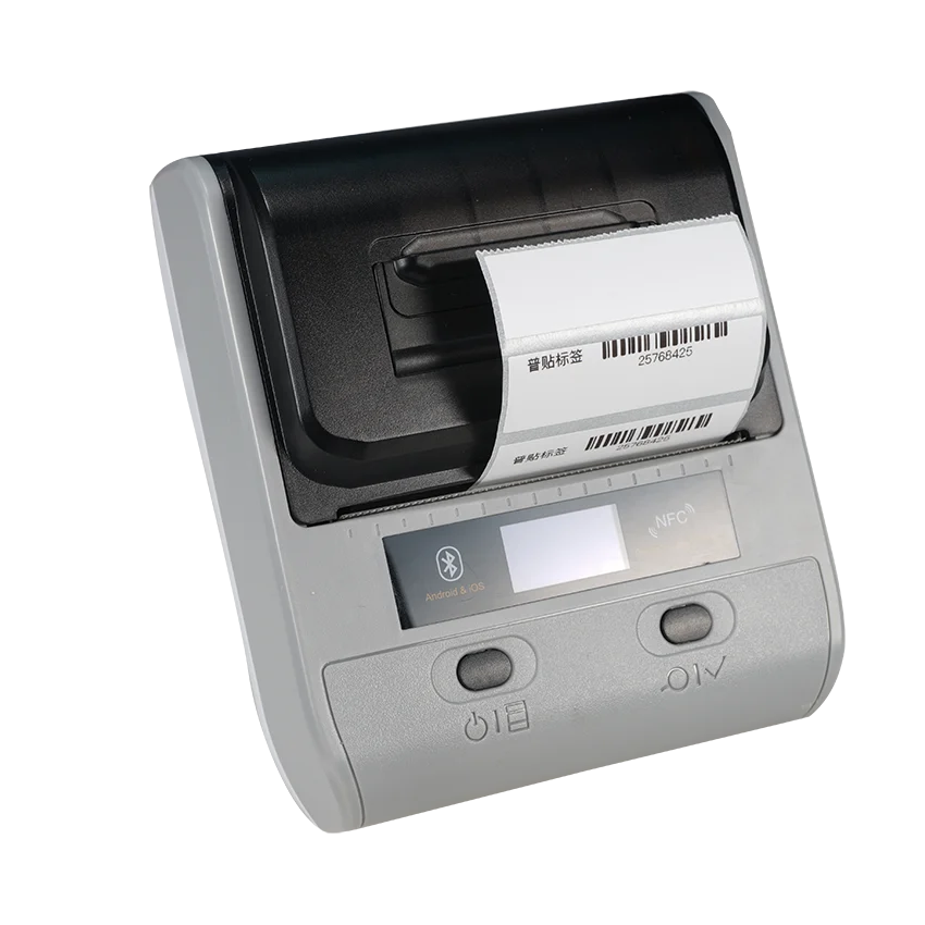 Доставка принтер этикеток 80 мм портативный мобильный термодоставка маркировочный