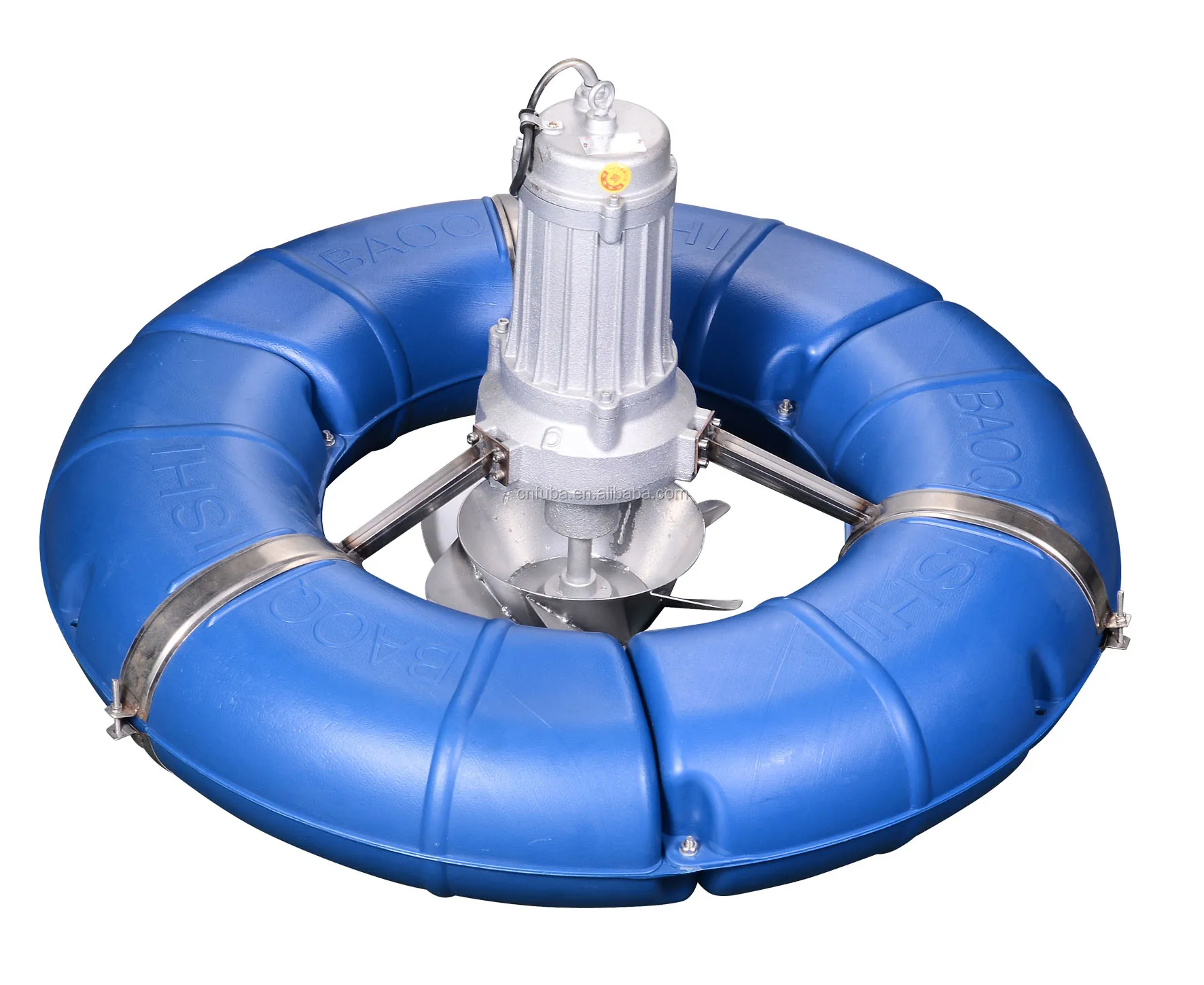 Wholesale  price Self-propelled 1.5KW Fish/Shrimp Pond Stainless Steel Impeller Surge Wave Aerator