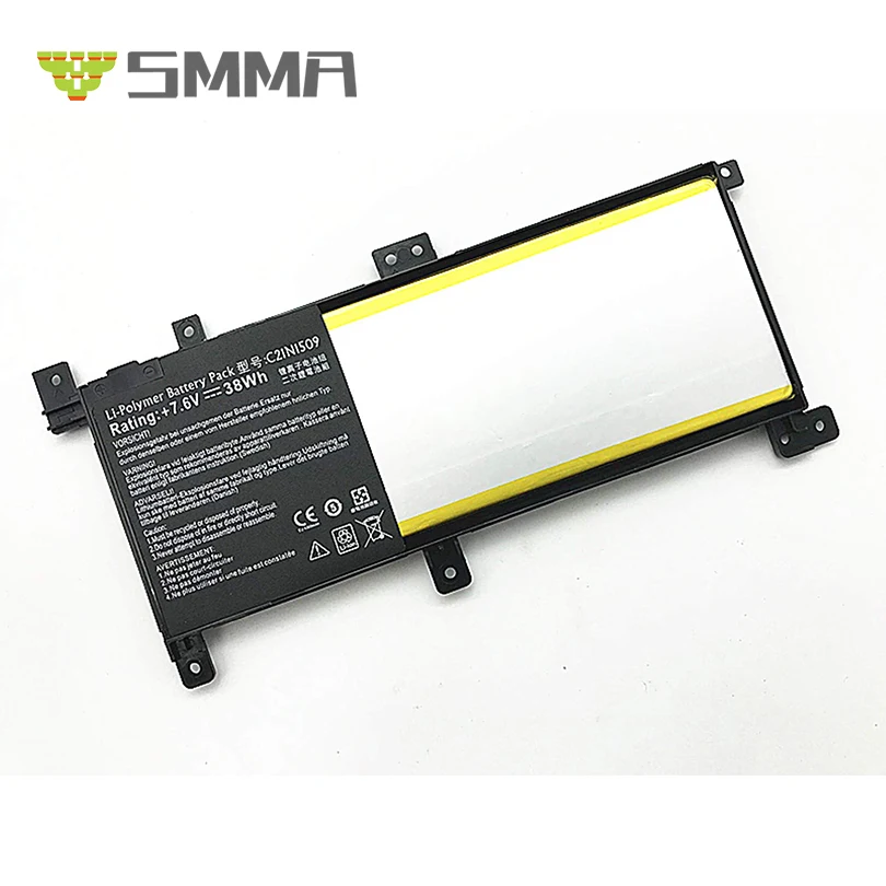 7.6V 5000Mah 38Wh C21N1509 internal laptop battery for asus notebook X556UA X556 X556UB X556UF X556UJ X556UQ X556UR X556UV Serie