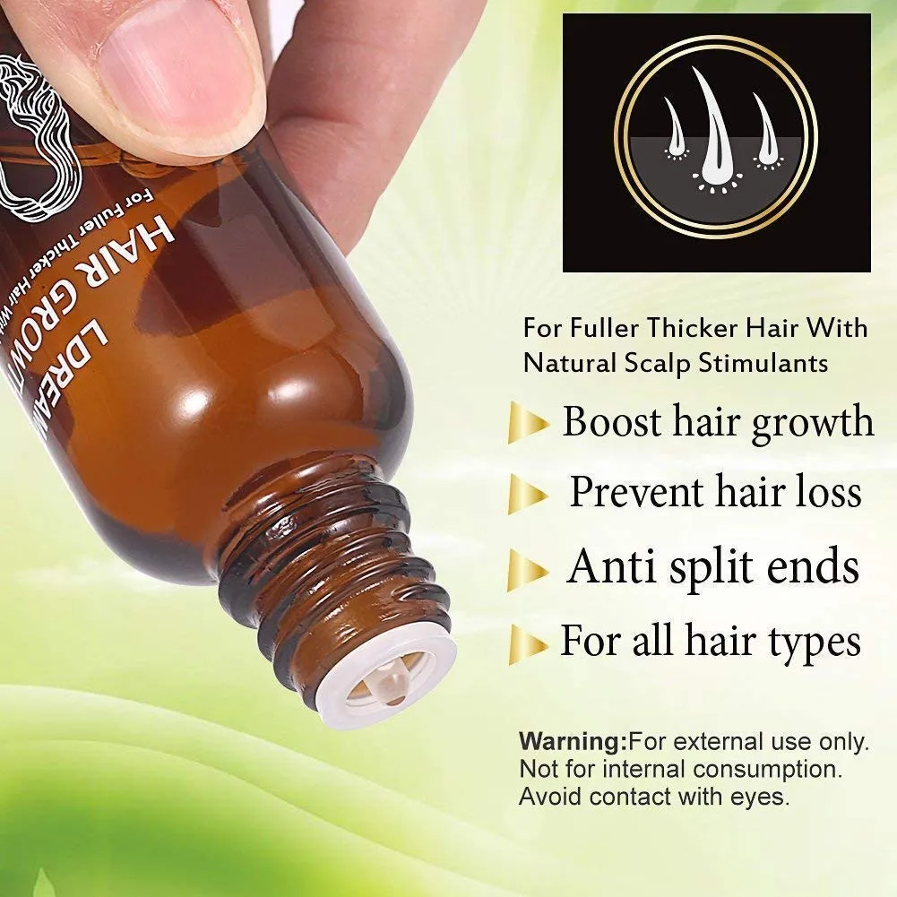 Cosmetic manufacturer brand/logo custom strengthening root hair growth serum