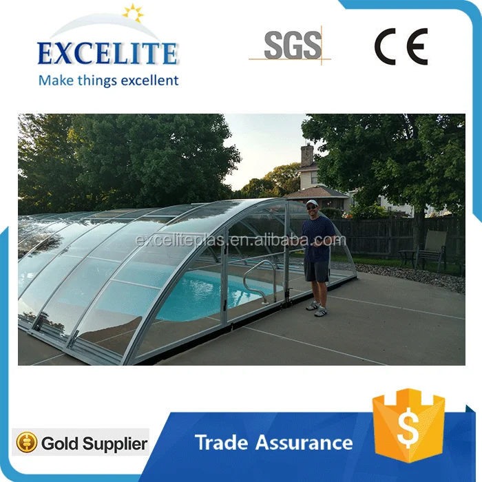 100% Maintenance Retractable Aluminium Swimming Pool Cover