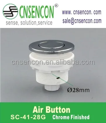 Chrome ,Nickel Brush,Oil Rubbed Air button ,SAB for food waste disposer and Spa air switch button