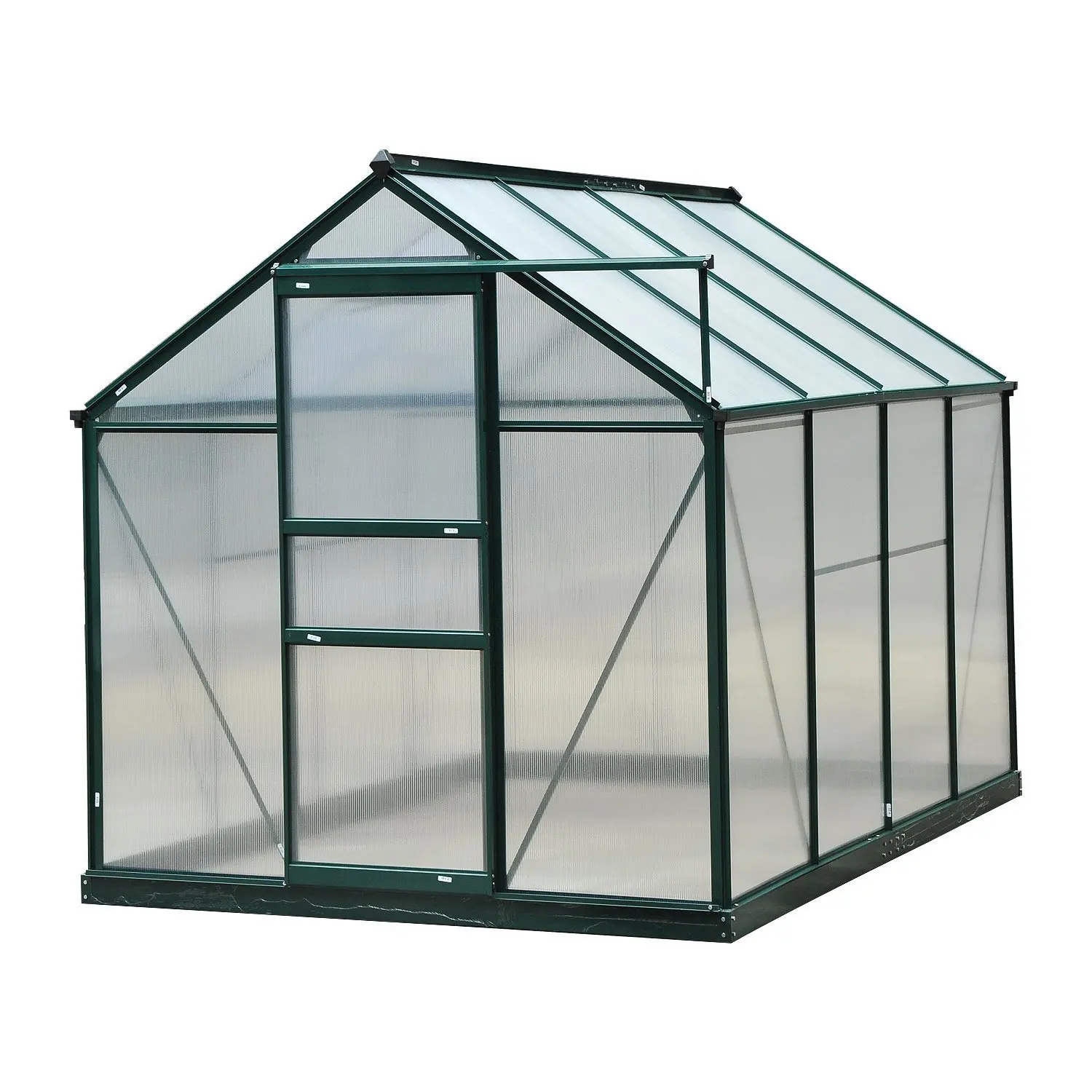 polycarbonate mini wood garden houses