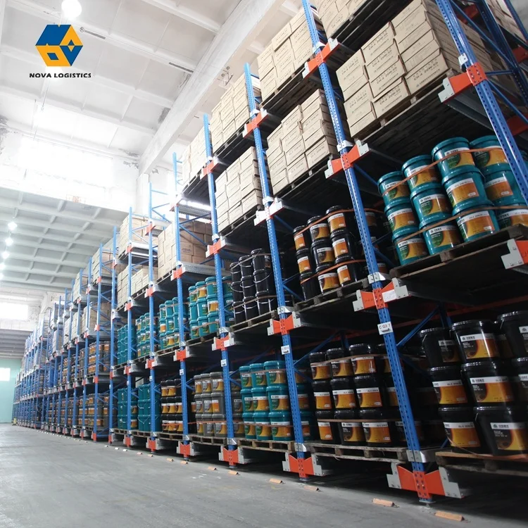 Radio Shuttle Car Rack Storage industrial Q345 stainless steel Warehouse Rack