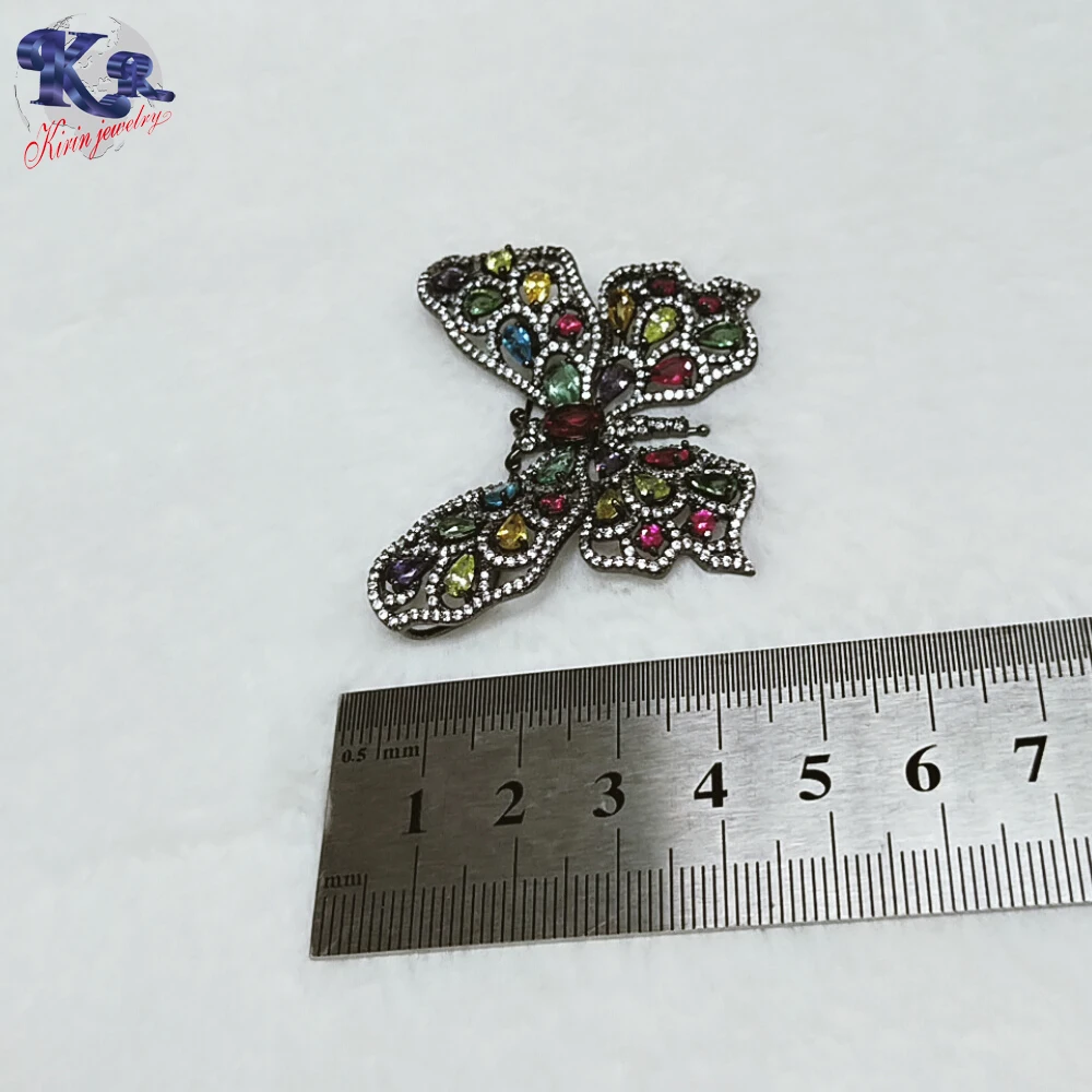 wholesale price handwork gift butterfly custom brooch