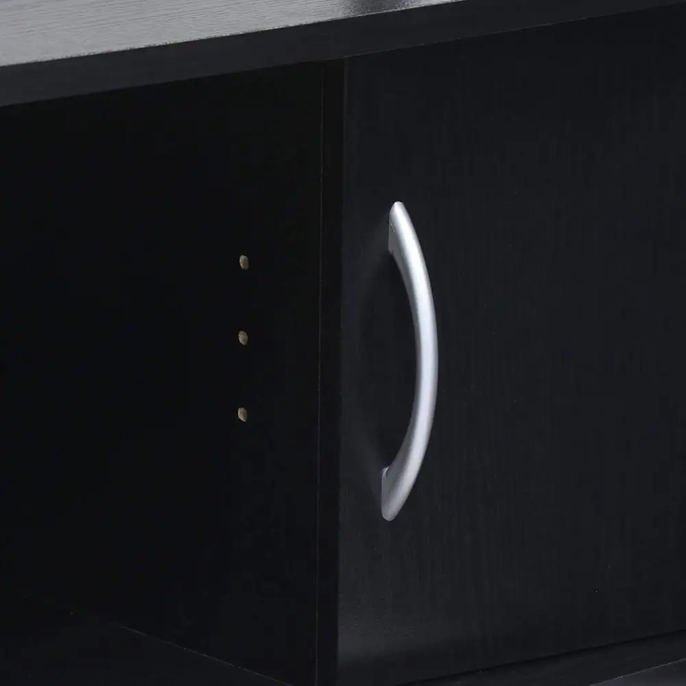 Modern Large Entertainment Center Hold up to Living Room Wooden TV Stand
