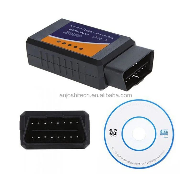 ELM327 Auto Car Diagnostic Scanner Scan Tool for iPhone for Android WIFI OBD2 OBDII Adapter Car Code Reader