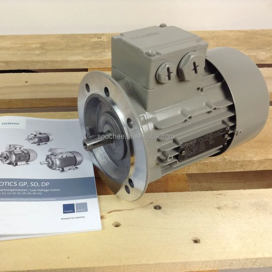 SIEMENS IE2  three phase induction motor 0.55kW~ 37kW 6Poles Flange mounted ac electric standard asynchronous motor