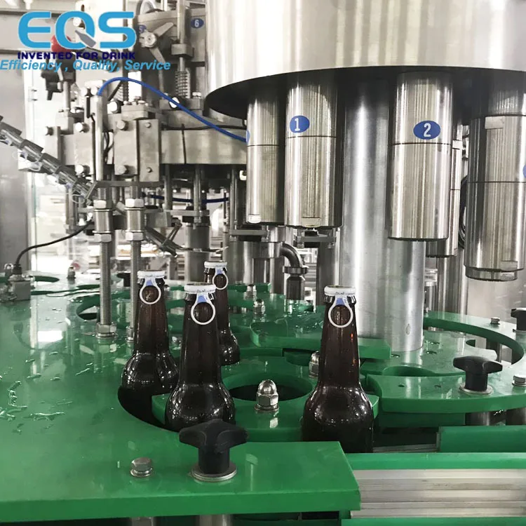 Automatic Beer Bottle Filling Capping Machine