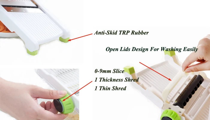 Kitchen Accessories Potato Chipper Cutter Potato Fries Cutter Vegetable Slicer Chopper Potato French Fry Cutter