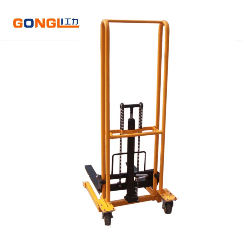 
GL-0053 Mini Loading 200KG Capacity 1300MM Lifting Height Light Lift Truck 