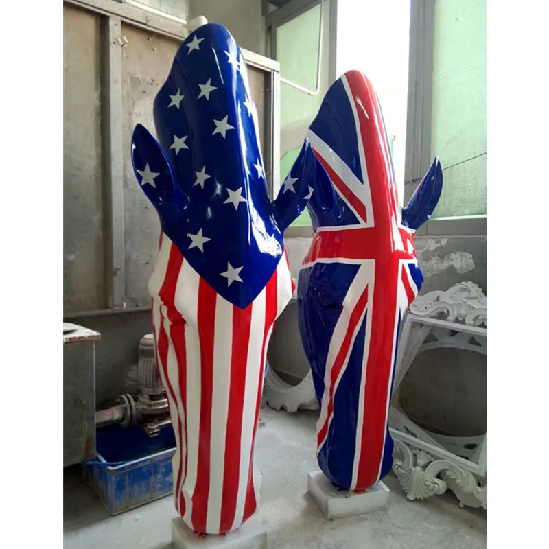 Best Sell Handmade Life Size Horse Head Sculpture For Home Decoration