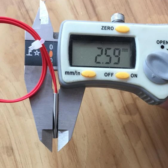 3.175 mm*16 mm 12V 12W Resistance Heater Cartridge Heating for Vacuum Equipment