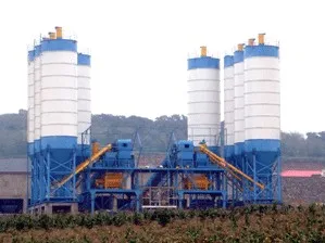 HZS 120 concrete ready batching plant price