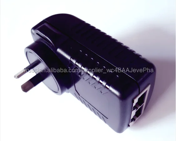 PoE инжектор 24Vdc 15W адаптер PoE пассивный сплиттер PoE для камеры CCTV / PoE коммутатор / IP-телефон