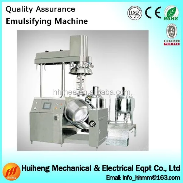 Steam heating vacuum emulsifying mixer, phaco emulsifier