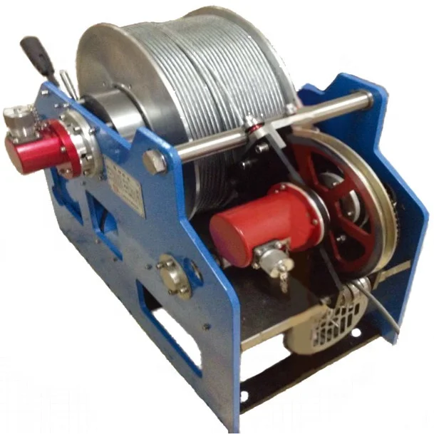 Light & Portable Logging Winch Borehole Testing hydraulic Well Logging Winch used logging winches