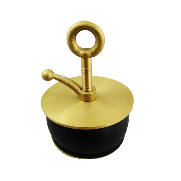 High quality Marine hardware stainless steel scupper drain plug with Custom brass
