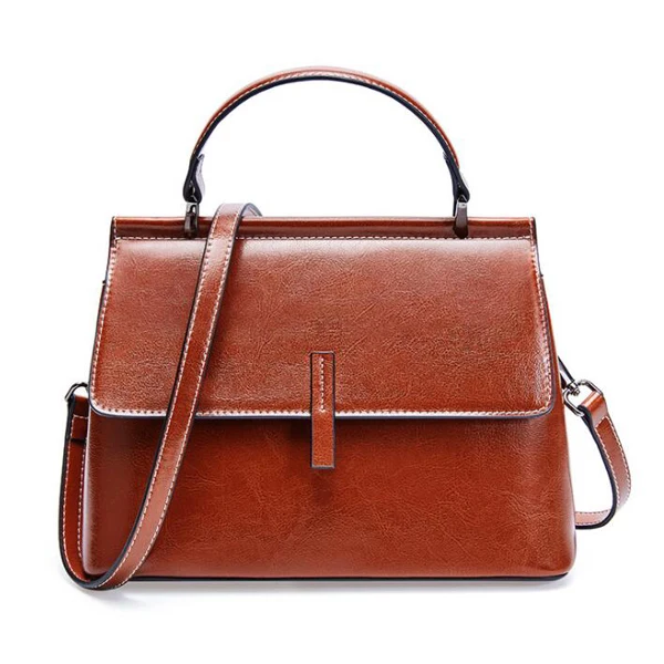 Gl1417 New Product 2022 Fashion Handbags China Factory Ladies Genuine Leather Shoulder Bag