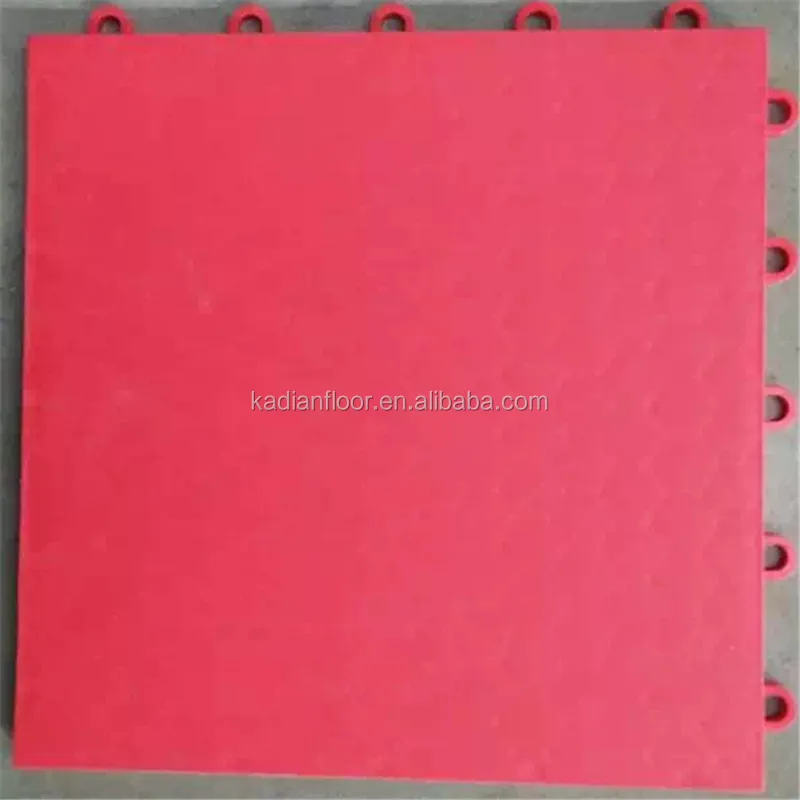 suspended modular outdoor pp interlocking sports floor