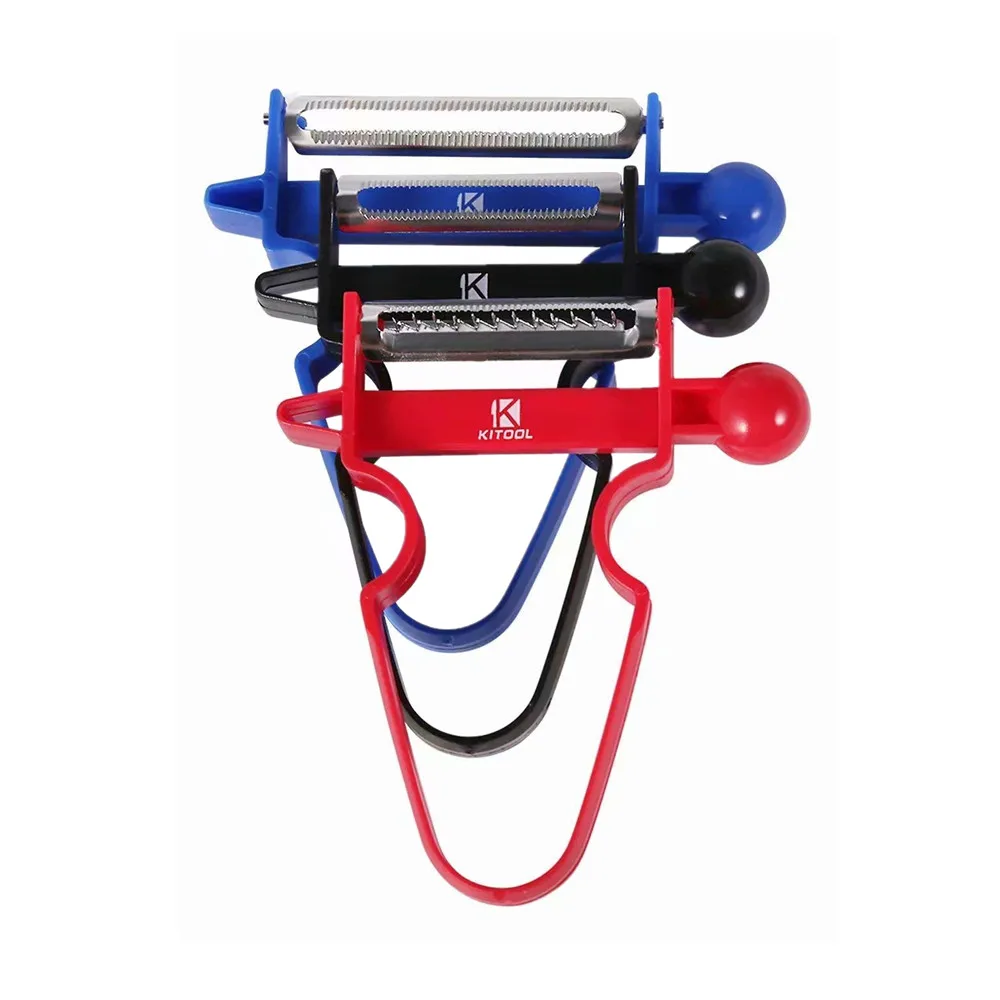 2021 Latest Design Stainless Steel 3pcs Magic Trio Peeler