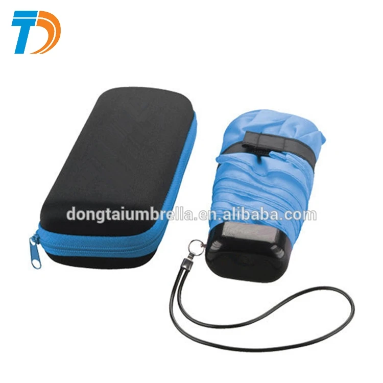High Quality Small Mini Eva Box Five Folding Umbrella For Sale