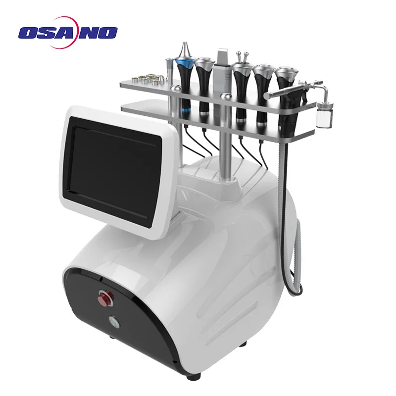 OSKIN women use portable BIO lifting skin massage RF cryo therapy facial beauty device