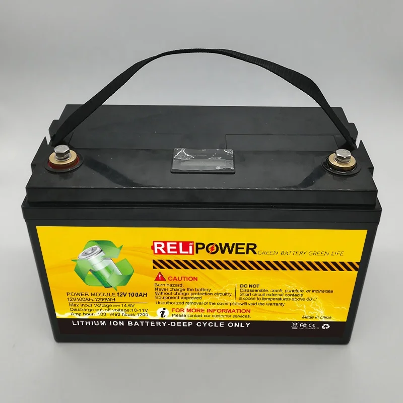 12v 200ah lithium-ion cell for RV/ solar system/ golf carts