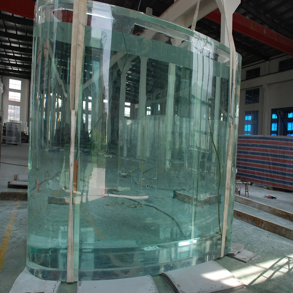 clear glass acrylic marine aquarium