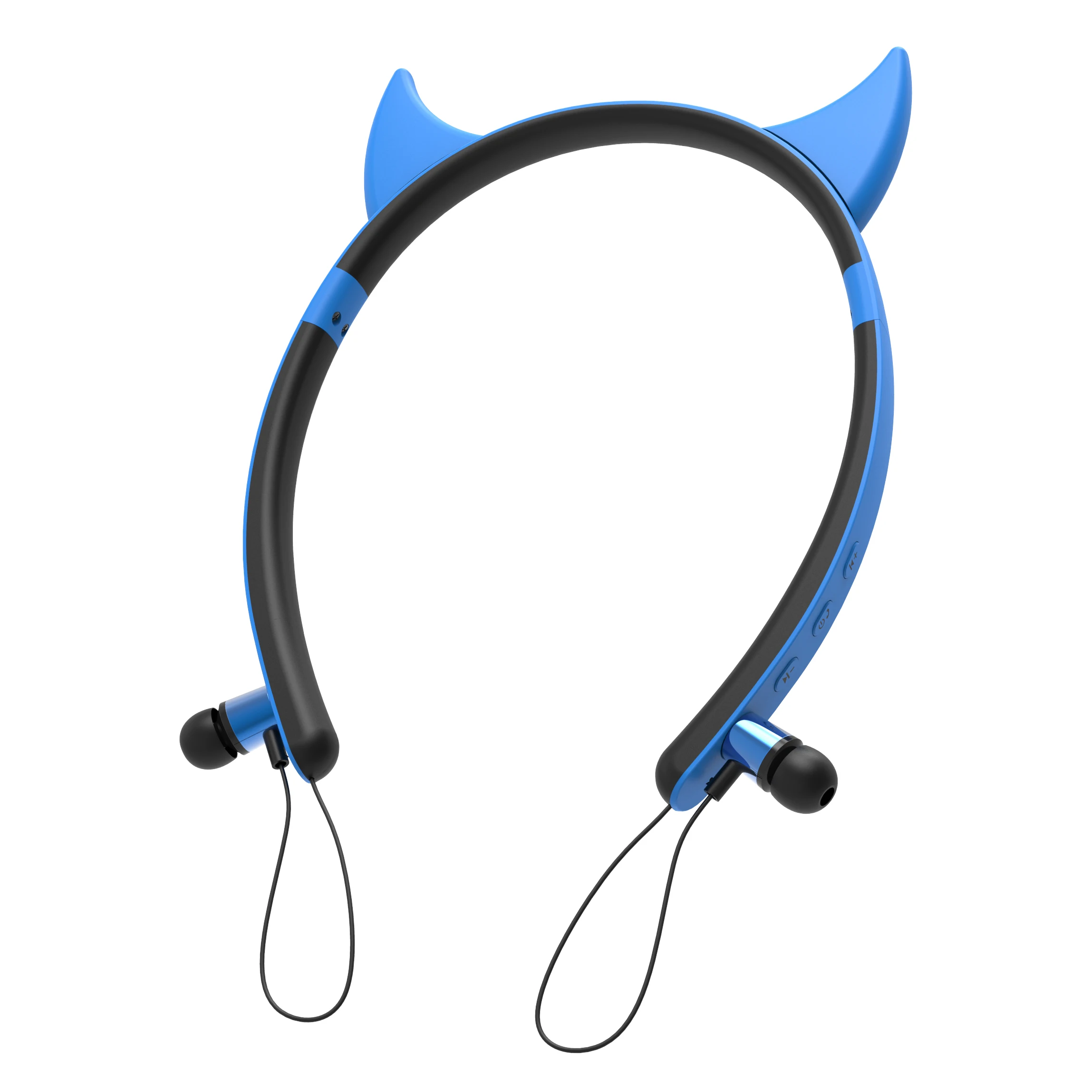 Zhong Wang 2019 New items headphone cat/deer/devil/rabbit ear shape wireless earphone for Amazon Promotion