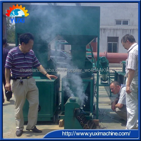 Charcoal for barbecue, sawdust fuel briquettes