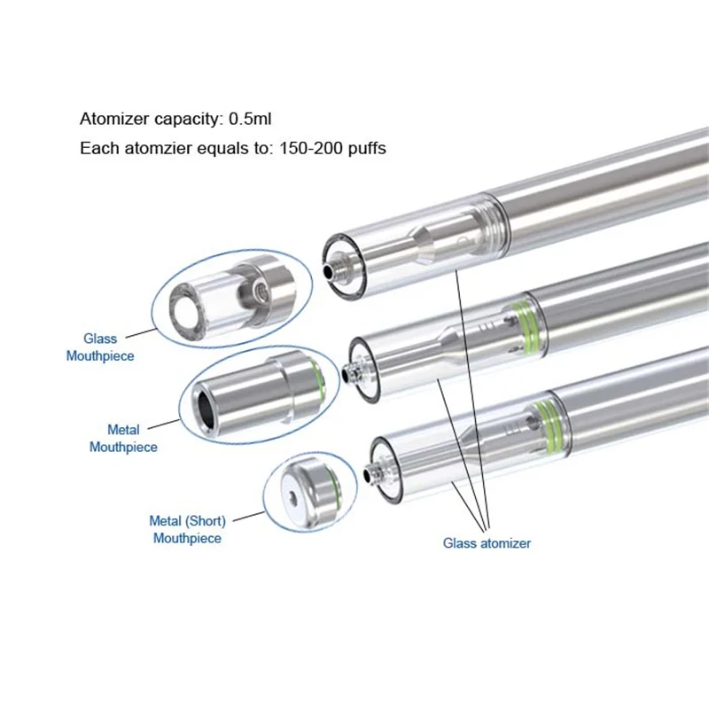 
Rechargeable Disposable CBD Oil Vape Pen with ceramic heating element disposable vape pen 