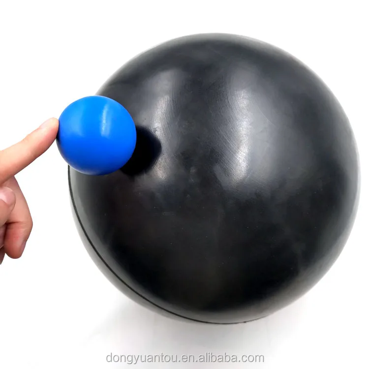 Бесшовные литые промышленные твердые нитриловые резиновые шарики 70 мм 75 мм 82 мм