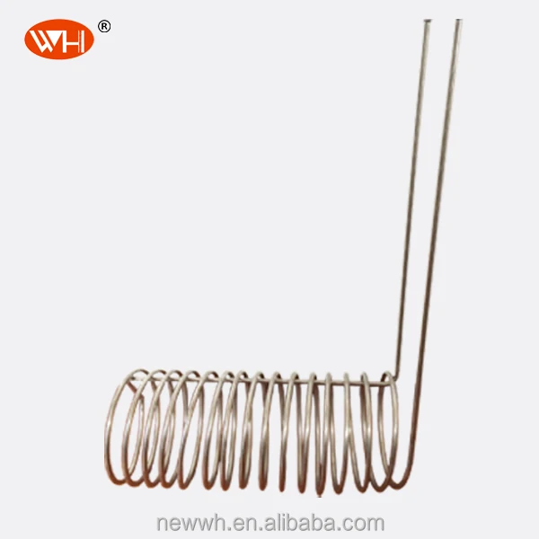 Titanium Seamless Tube Coil Heat Exchanger , Counterflow Wort Chiller