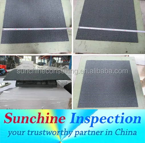 
Carpet Tiles Final Inspection / Pre-Shipment Inspection / Product Quality Control Inspection & Tests 