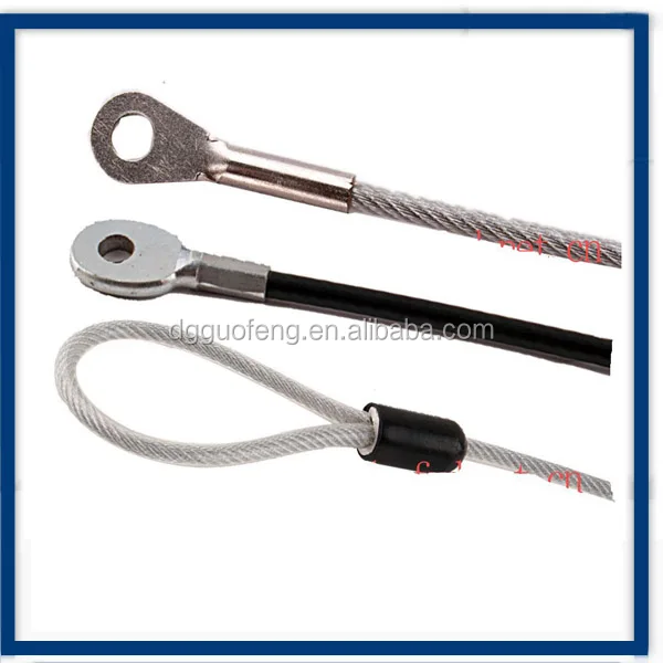 кабеля концевой арматуры Swaged Заканчивается 7*7 Нержавеющей Стали Для Буксировки И Подъема