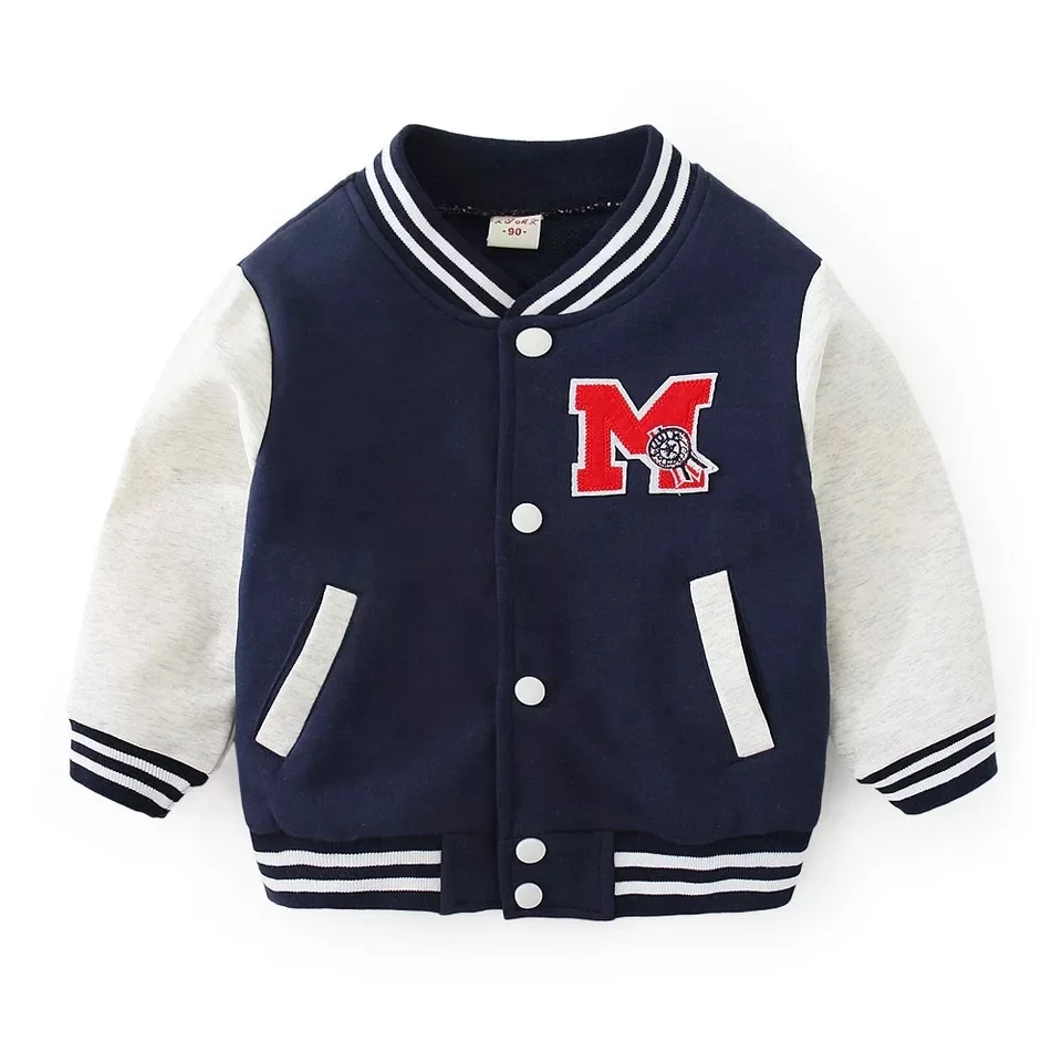 
Latest Fashion Custom Button Fleece Hoodie different color Kids Boy Windproof Bomber Casual Jacket 