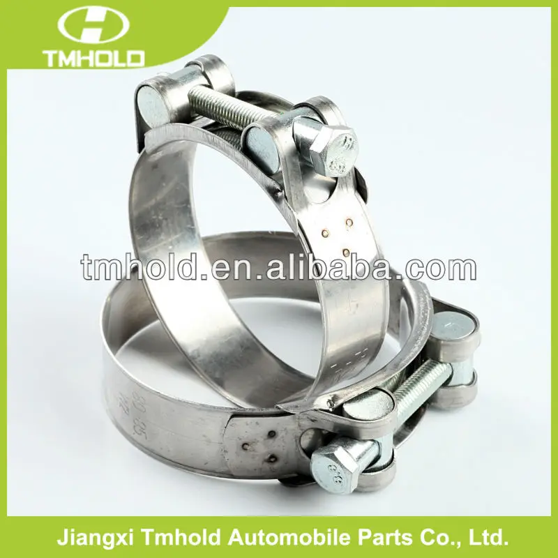 W2 Stainless Steel T Bolt Hose Clamps - T Bolt Supra Heavy Duty Pipe Clip