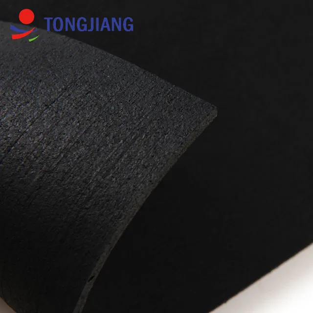 
TJ factory price SBR black and Epdm Rubber underlay sound and shock absorption Rubber flooring Rolls mat tile 