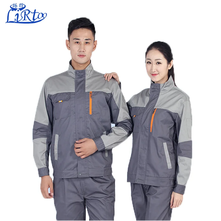 High Quality automobile aftermarket 4S shop workwear overalls design mechanic engineering labor service uniform