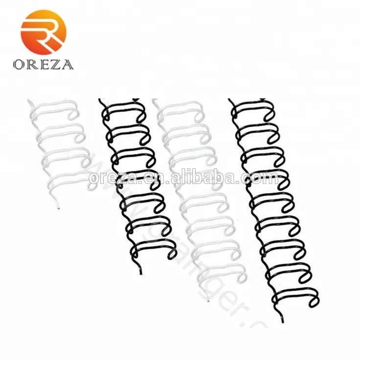 Office and school supplies double binding wire rings for books