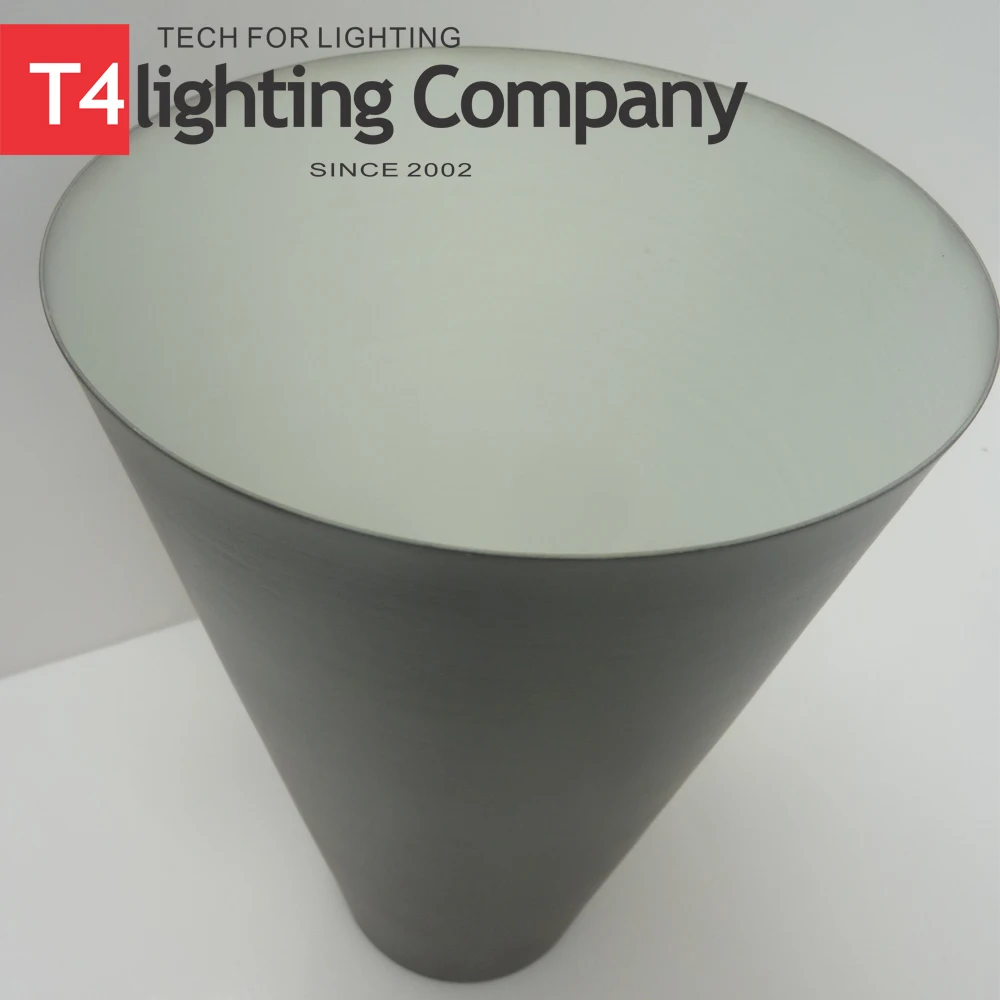 OEM Aluminum Spinning Metal Cone Shaped Lamp Shades