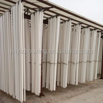 Pure white wall ceiling decoration plaster cornice
