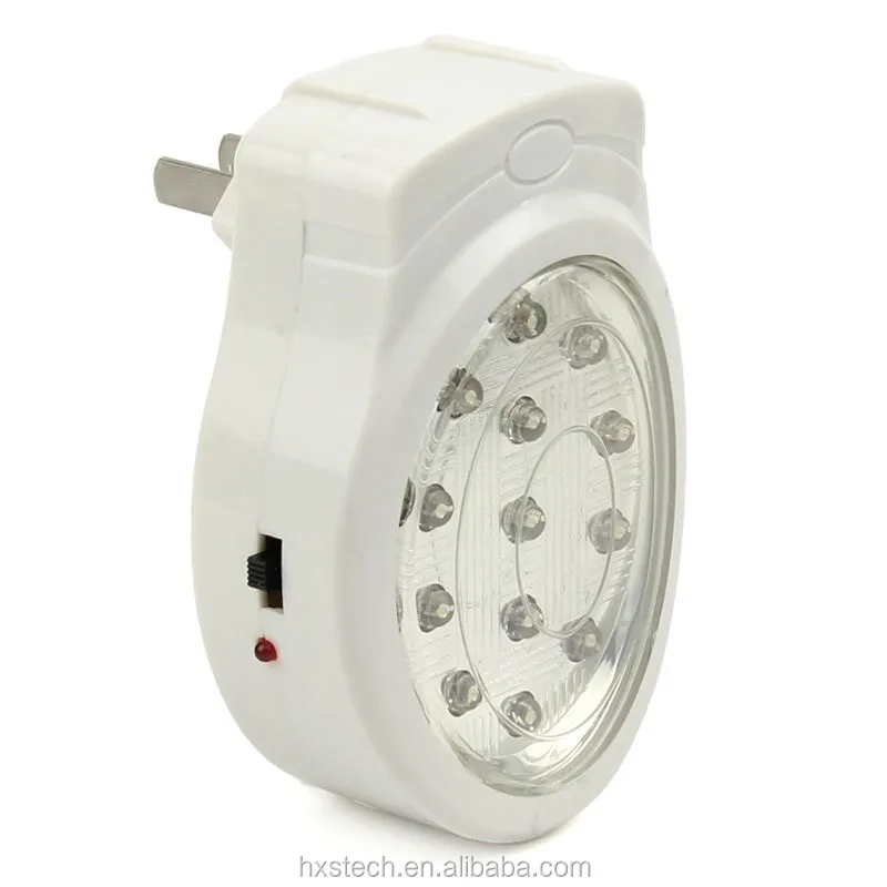 
LED Rechargeable Home Wall Emergency Light Power Failure Lamp Bulb US Plug AC110V 