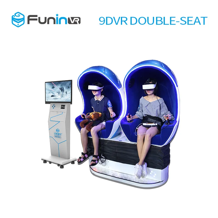 
FuninVR Vr Roller Coaster Egg Chair Gaming Machine Product Simulator 9d VR Egg Cinema 